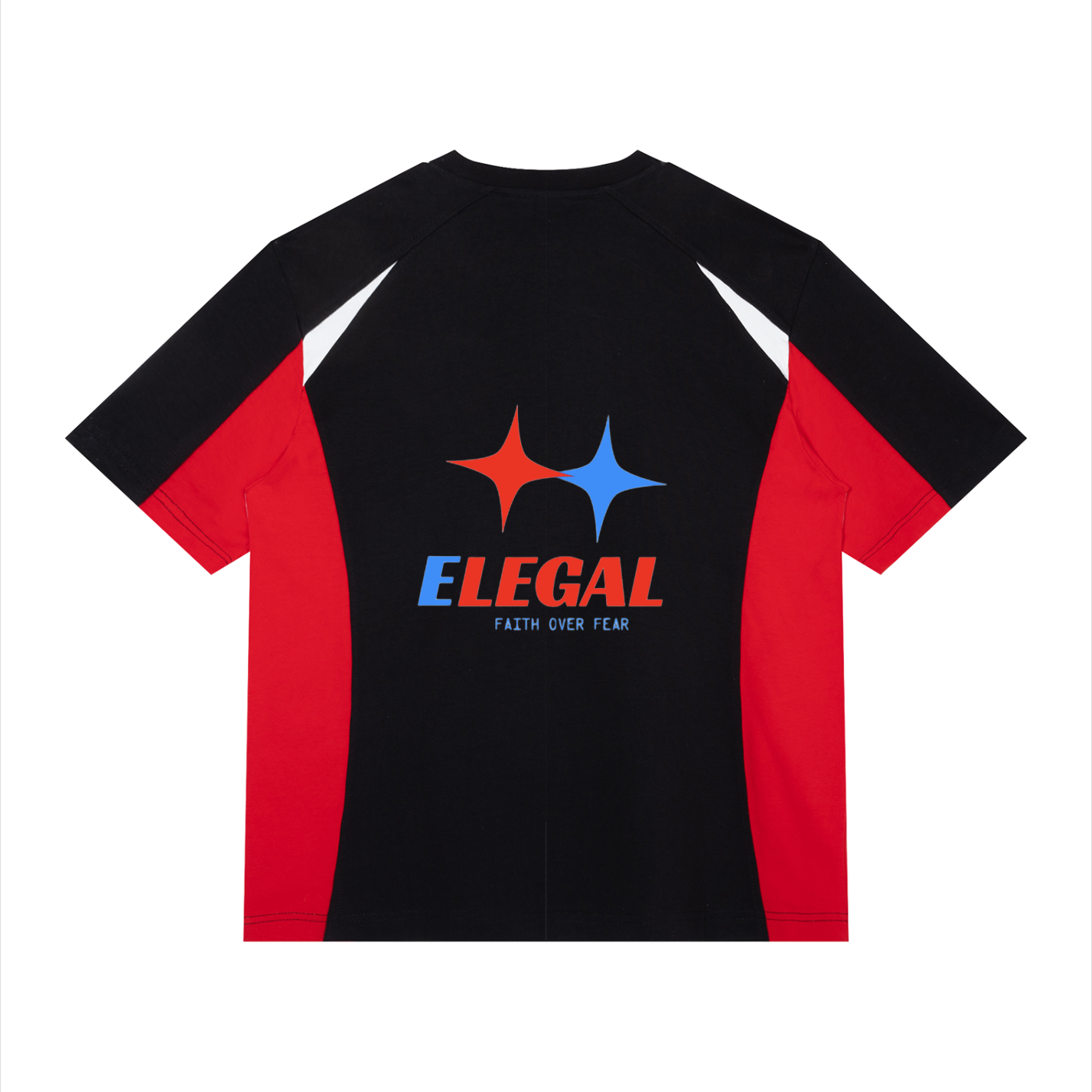 Unisex Color Block Raglan T-Shirt