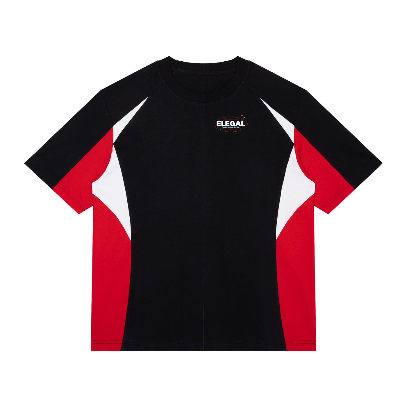 Unisex Color Block Raglan T-Shirt