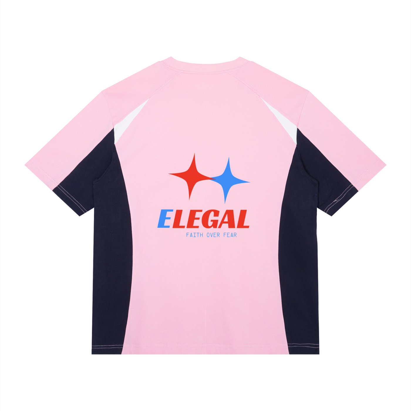 Unisex Color Block Raglan T-Shirt